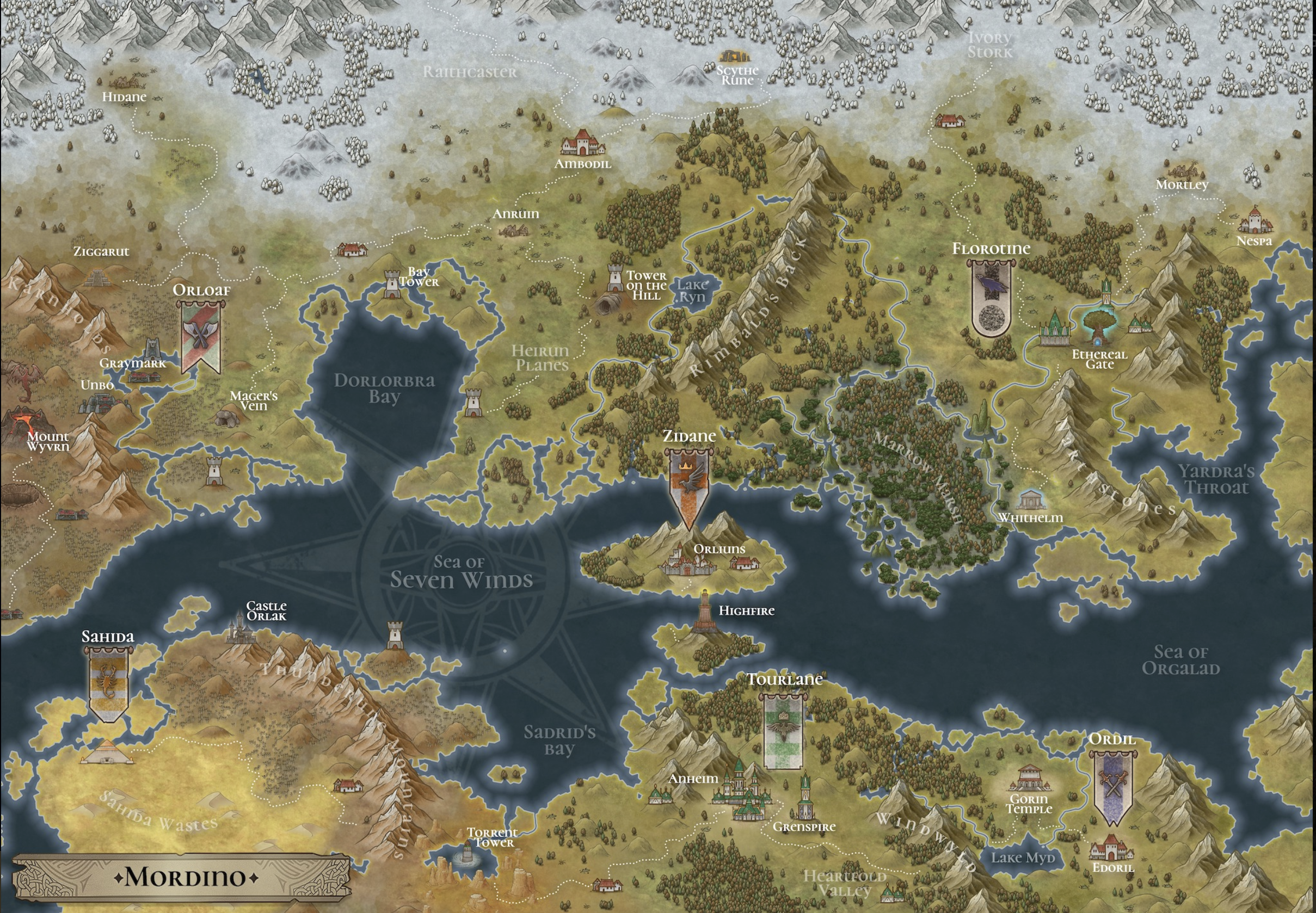 Worldbuilding #2: La importancia de la geografía